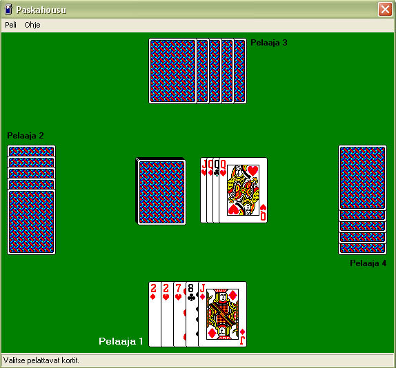 Paskahousu,Paskahousu,Korttipeli,Korttipelit,kuva 
	